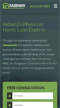 Mobile Screenshot of indianaphysicianhomeloans.com